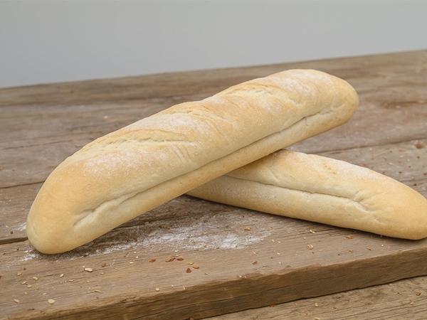 Voorgebakken stokbrood wit&nbsp;zak van 2