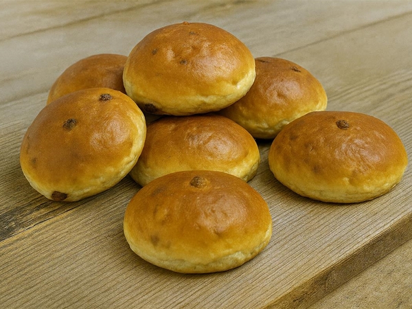 Rozijnenbol&nbsp;zak van 5