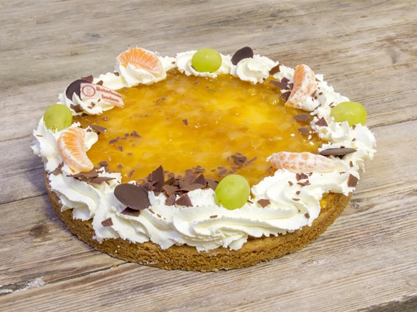 Tropische vruchten vlaai