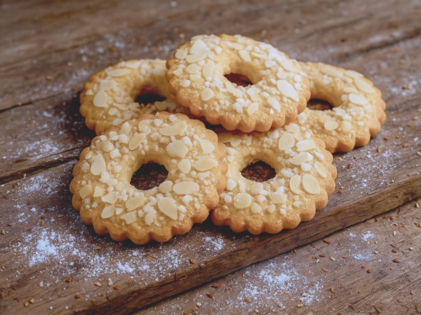 Kerst krans koekjes klein